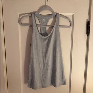 Nike Fitted Dri-Fit Tank Top - light gray